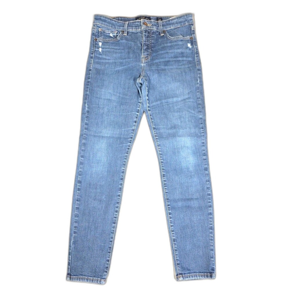 Lucky Brand Jeans Women 8/29 Ankle Blue Ava Mid Rise Skinny Stretch Medium Wash